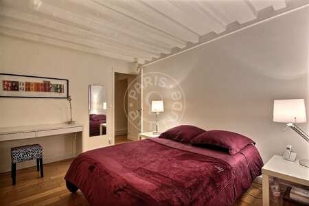 Chambre Appartement meublé - 62m²  - 2 chambres - Place Vendôme - Paris