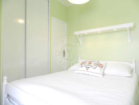 Bedroom Furnished apartment - 30m²  - 1 bedroom - La Muette / Bois de Boulogne - Paris