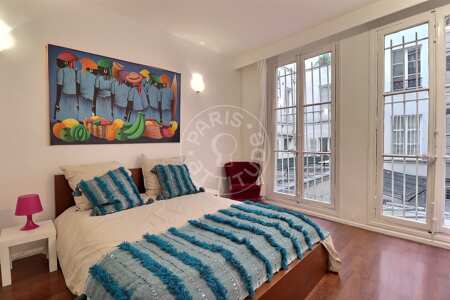 Chambre Appartement meublé - 105m²  - 3 chambres - Musée Picasso - Paris