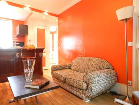 Wohnzimmer Möblierte wohnung - 39m²  - 1 Zimmer - Jardin des Plantes - Paris