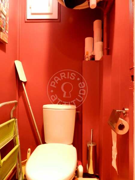 WC Möblierte wohnung - 39m²  - 1 Zimmer - Jardin des Plantes - Paris
