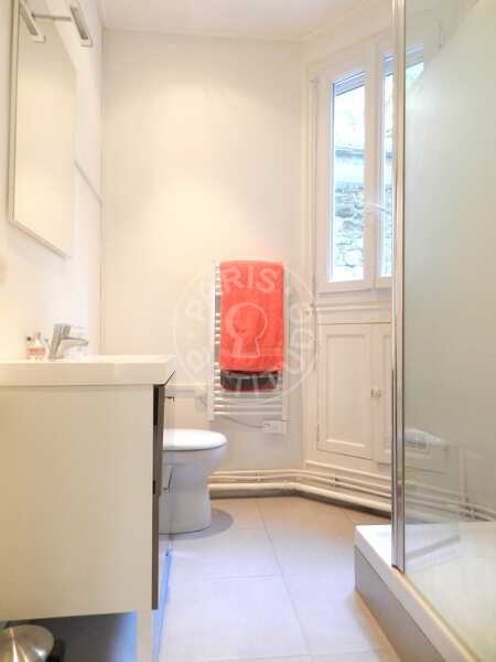 Casa de banho Apartamento mobilado - 40m²  - 1 quarto - Convention - Paris