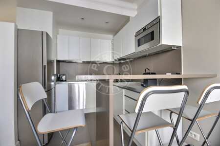 Cocina Piso amueblado - 58m²  - 1 dormitorio - Montparnasse - París