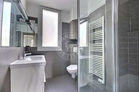 Baño Piso amueblado - 58m²  - 1 dormitorio - Montparnasse - París