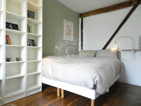 Chambre Appartement meublé - 33m²  - 1 chambre - Sacré-Cœur - Paris