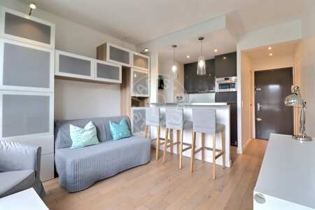 Living room Furnished apartment - 31m²  - 1 bedroom - La Muette / Bois de Boulogne - Paris