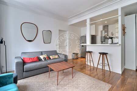 Wohnzimmer Möblierte wohnung - 45m²  - 1 Zimmer - Place Vendôme - Paris