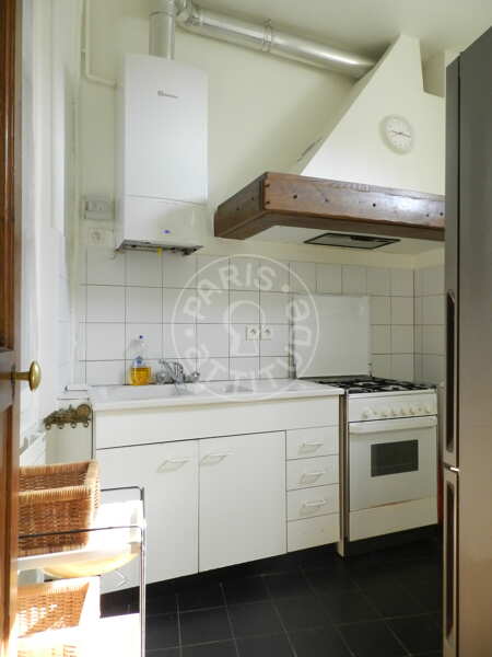 Kitchen Furnished apartment - 105m²  - 2 bedrooms - Montorgueil - Paris