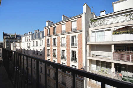 Varanda Apartamento mobilado - 30m²  - 1 quarto - Tour Eiffel - Paris