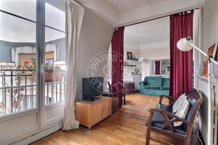 Salon - 1 chambre meublé - Paris 75015 - 9846