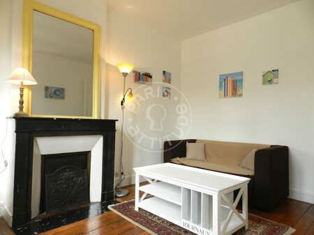 Wohnzimmer Möblierte wohnung - 41m²  - 1 Zimmer - Wagram - Paris