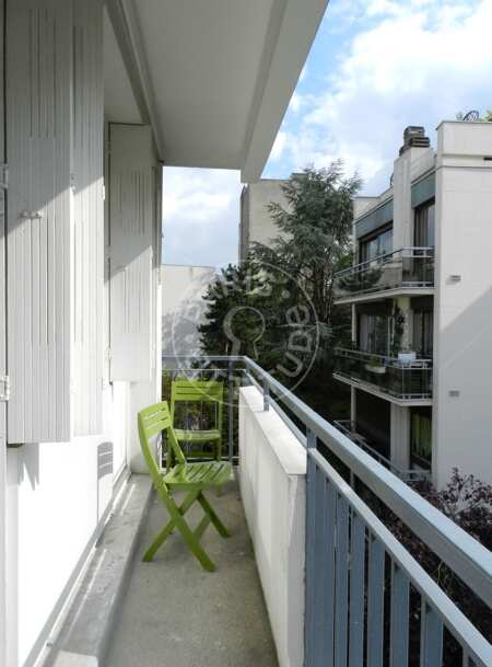 Varanda Quitinete mobilado - 23m²  - Neuilly-sur-Seine