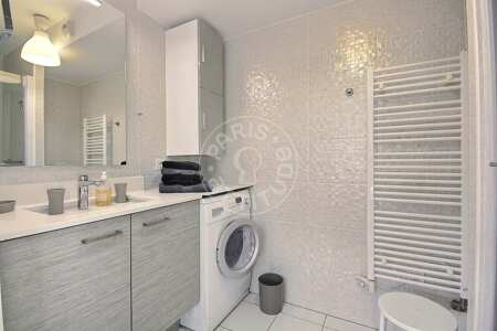 Baño Piso amueblado - 42m²  - 1 dormitorio - Motte-Piquet Grenelle - París