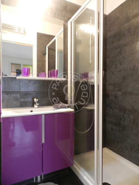 Bathroom Furnished studio - 22m²  - Musée Picasso - Paris