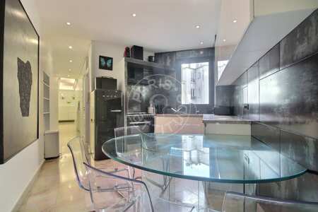 Cozinha Apartamento mobilado - 132m²  - 3 quartos - Saint-Germain - Paris