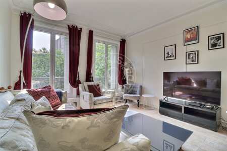 Sala Apartamento mobilado - 83m²  - 3 quartos - Invalides - Paris