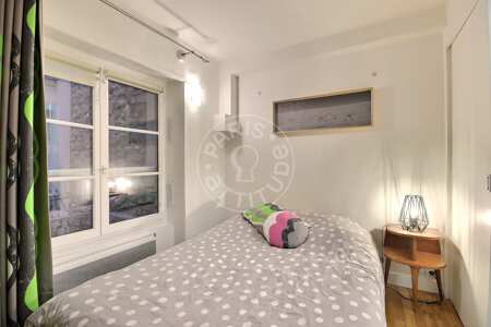 Camera da letto Appartamento arredato - 30m²  - 1 locale - Temple - Parigi