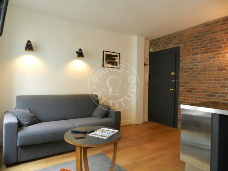 Salon - Studio meublé - Paris 75010 - 9906
