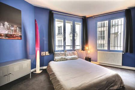 Chambre Duplex meublé - 85m²  - 1 chambre - Grands Boulevards / Bonne Nouvelle - Paris