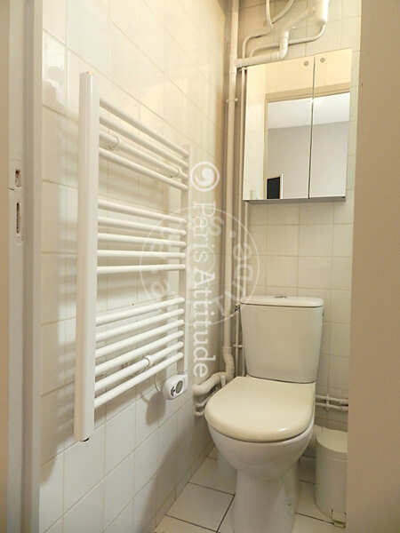 Bathroom Furnished studio - 17m²  - Victor Hugo - Paris