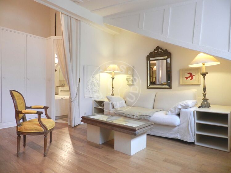 Salon - 1 chambre meublé - Paris 75001 - 9917
