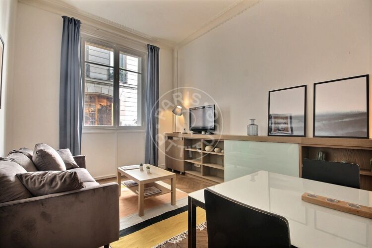Salon - 1 chambre meublé - Paris 75016 - 9929