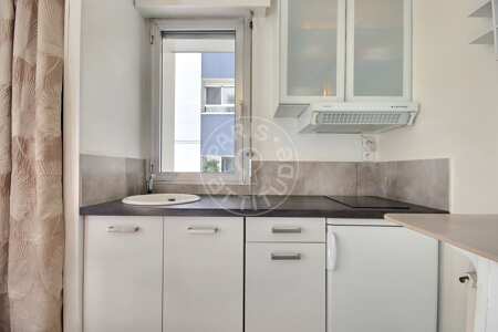 Kitchen Furnished studio - 30m²  - Plaisance / Pernety - Paris