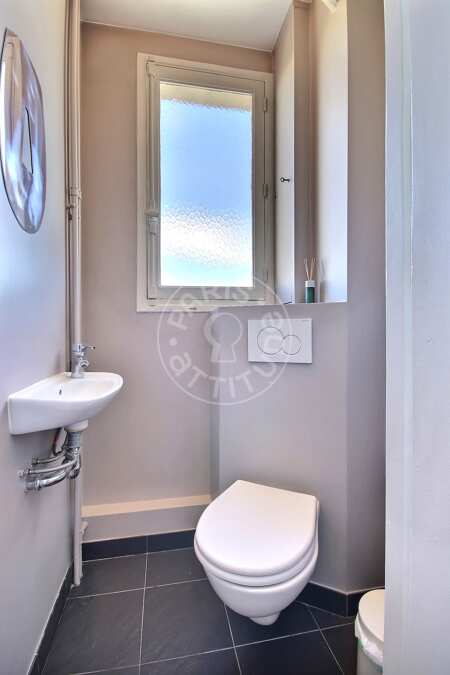 WC Apartamento mobilado - 51m²  - 1 quarto - Jardin des Plantes - Paris