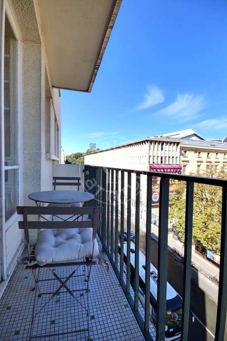 Varanda Apartamento mobilado - 51m²  - 1 quarto - Jardin des Plantes - Paris