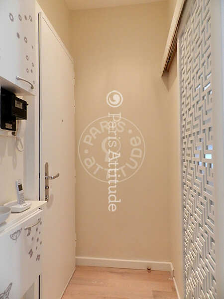 Entrada Apartamento mobilado - 37m²  - 1 quarto - Commerce - Paris
