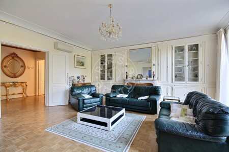 Sala Apartamento mobilado - 152m²  - 3 quartos - Parc Monceau - Paris