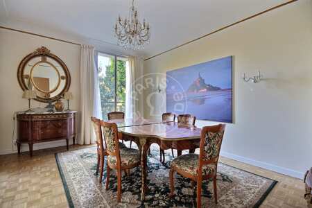Sala de jantar Apartamento mobilado - 152m²  - 3 quartos - Parc Monceau - Paris
