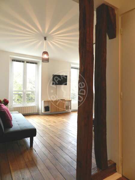 Entrada Apartamento mobilado - 40m²  - 1 quarto - Place Monge - Paris