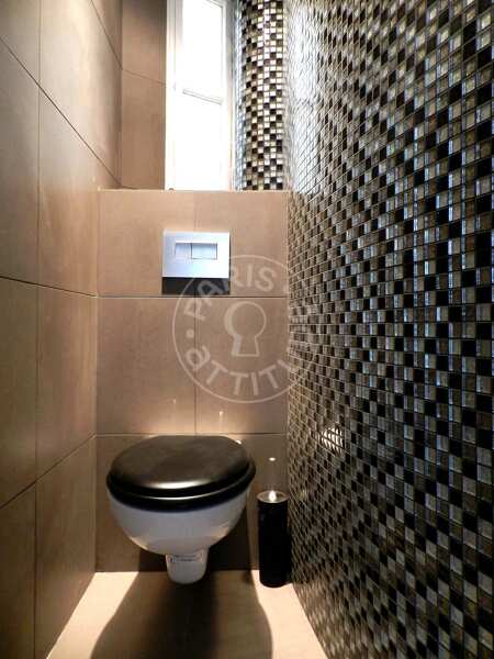 WC Apartamento mobilado - 40m²  - 1 quarto - Place Monge - Paris