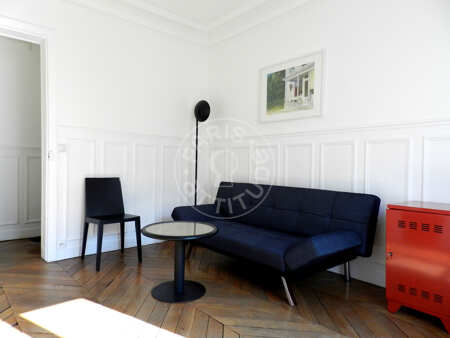 Salón Piso amueblado - 40m²  - 1 dormitorio - Poissonnière - París