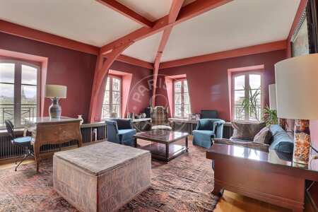 Wohnzimmer Möblierte maisonette - 126m²  - 3 Zimmer - Latin / Saint-Michel - Paris