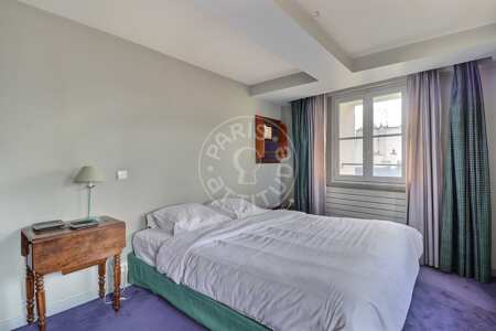 Schlafzimmer Möblierte maisonette - 126m²  - 3 Zimmer - Latin / Saint-Michel - Paris