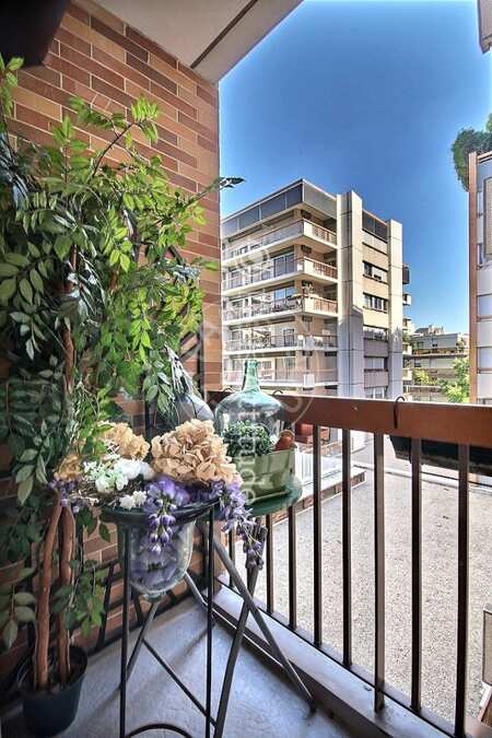 Balcon Appartement meublé - 53m² - 1 chambre - Bastille - Paris