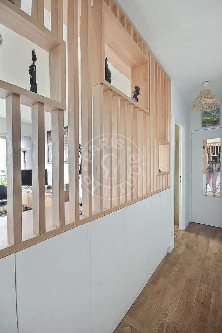 Entrance Furnished apartment - 48m²  - 1 bedroom - Nation - Paris